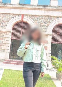 light green crop stylish jacket