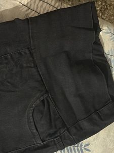 Black high waist jeans