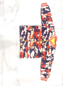Camouflage Print baby jacket