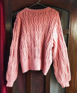 Pearl Embellished Knit Sweater by GLOBAL REPUBLIC