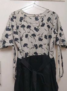 Floral Print Casual Dress | Brunch Date outfit