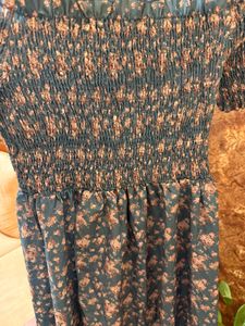 Floral Off-Shoulder Dress