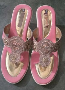 Pink Embellished Heels