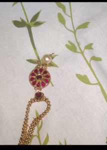 Gold-toned waistbelt with Embellishments