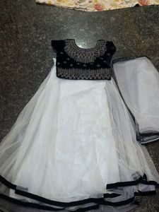 Embroidered Velvet Blouse