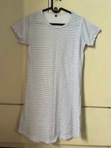 Striped T-Shirt Dress