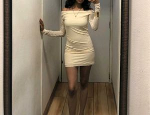 Offshoulder Mini Dress