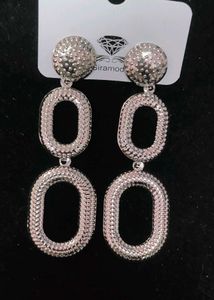 Trendy Silver Earrings