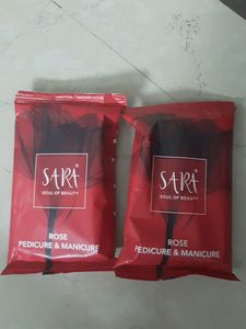 sara manicure pedicure kit. pack of 2