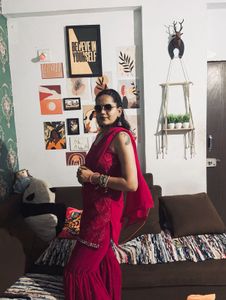 designer sharara set