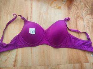 Purple padded Bra