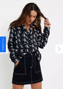 CK All-Over Print Shirt