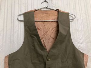 Olive Green Formal Waistcoat