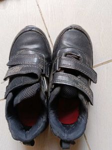 Kids Black Casual Shoes