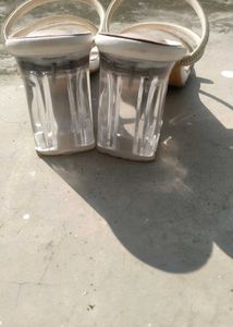 Embellished open toe white heels 👠