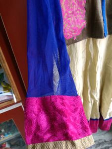 Multicolored Ethnic Gown
