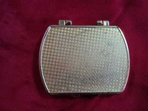 Vintage Doll-Face Mirror &amp; Evil-Eye Heart Charm