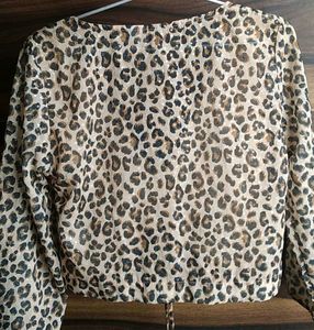 H&amp;M Leopard Print Top