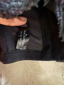 Black Lace Trimmed Corset Top