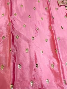 Silk Blend Bridal Heavy Embroidery Kurta ShararSet