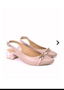 Pink Block Heels