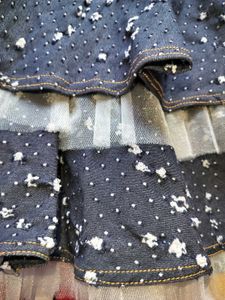 Strapless Mini Denim Dress