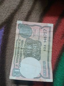 One Rupee Note
