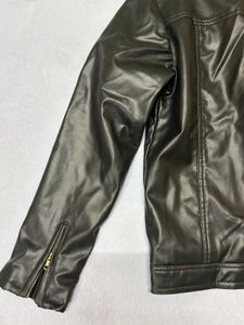 Stylish Black Faux Leather Jacket