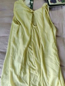 Yellow Formal Top