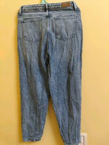 DNMX Ripped Blue Denim Jeans