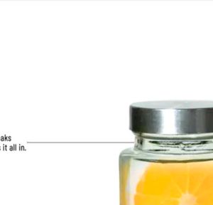 Glass Water Bottles ( Set Of 2)