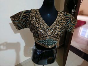 New Black Designer Blouse
