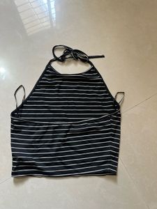 Black Crop Top