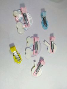 Colourful Candy Rainbow Hair Clips for Girls