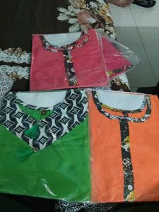 3 Colorful Women's Kurti - New