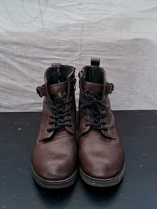Brown Leather Boots