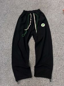 Black Casual Logo Sweatpants