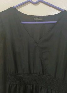 Black Tiered Mini Dress