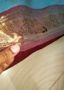 Cotton Silk Pure Gadwal Saree
