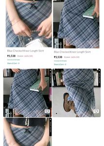 pinteresty skirt plaid