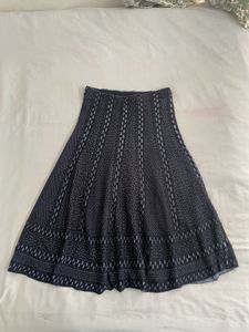 stretchy Patterned Ethnic Skirt waist 30