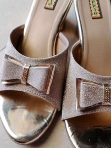 💥Sparkly Silver Flats😍