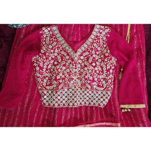 Pink Lehenga New