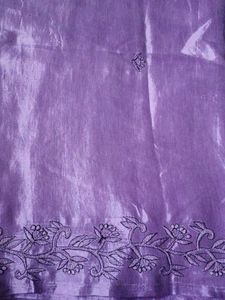 Elegant Lavender Saree