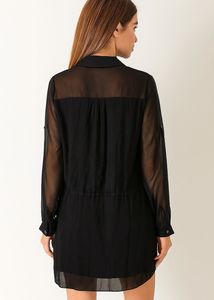 Black Shirt Dress