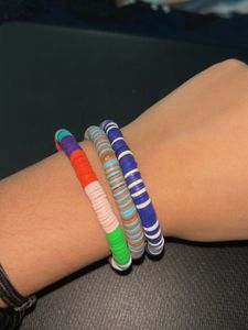 Funky Heishi Bracelet Set