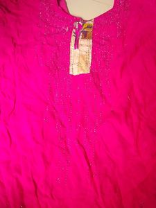 Cotton Dress Set Rani Colour