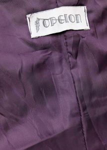 Purple Ruched Corset