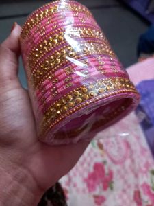 PINK🩷&amp; ORANGE 🧡 BANGLES