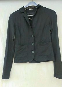 Princess Cut Black Blazer